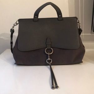 Suede& Leather Satchel
REBECCA MINKOFF